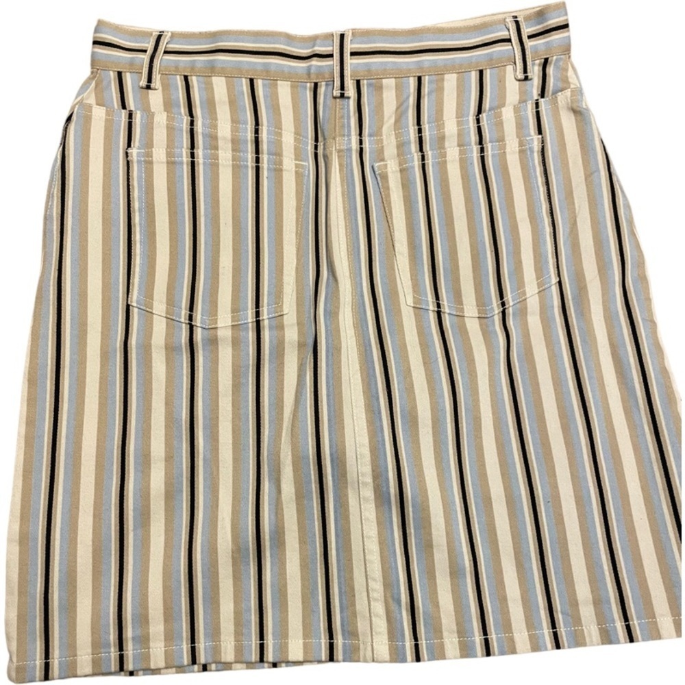 Ann Taylor Striped Casual Skirt - Picture 2 of 7